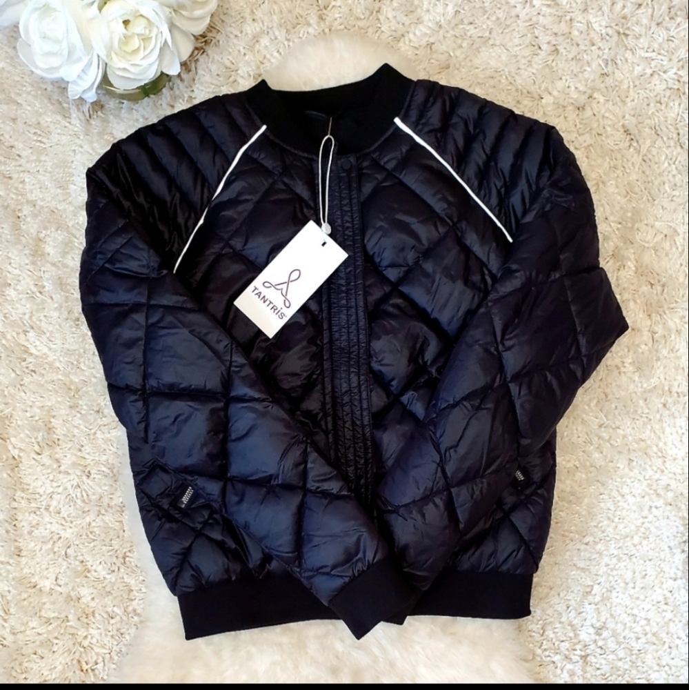 TANTRIS Ember Quilted Bomber Jacket XS